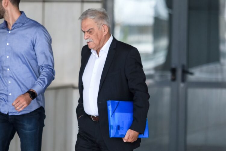Ο πρώην υπουργός Πολιτικής Προστασίας Νίκος Τόσκας ενώ προσέρχεται στο δικαστήριο (φωτ.: EUROKINISSI/Γιάννης Παναγόπουλος)