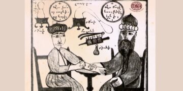 Σκίτσο για την παραδοσιακή ιατρική των Αρμενίων (φωτ.: houshamadyan.org)