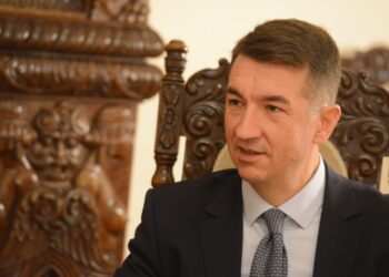 Ο Σέρβος πρέσβης Ντούσαν Σπασόγεβιτς (φωτ.: Χ/Serbia in Greece)