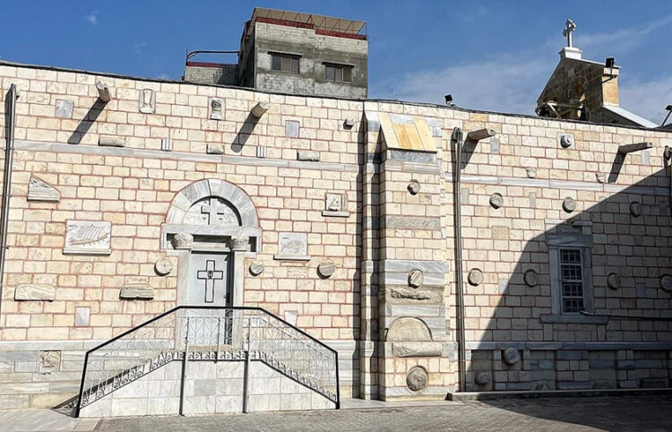 Ο ναός του Αγίου Πορφυρίου στη Γάζα (φωτ. αρχείου: Dan Palraz / commons.wikimedia.org)
