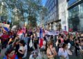 Αρμένιοι από όλη την Ευρώπη συγκεντρώθηκαν στις Βρυξέλλες για τη διαμαρτυρία (φωτ.: facebook/Europeans for Artsakh)