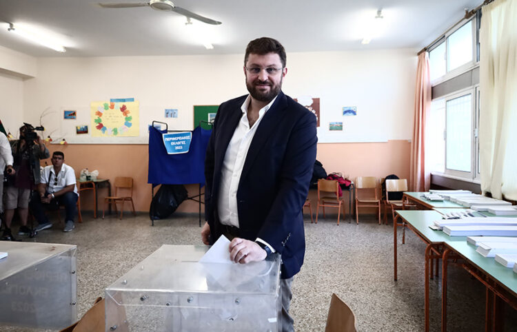 O υποψήφιος δήμαρχος Αθηναίων Κώστας Ζαχαριάδης (φωτ.: EUROKINISSI / Κώστας Τζούμας)