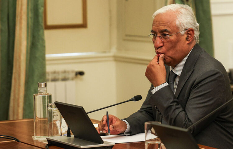 Ο παραιτηθείς πρωθυπουργός της Πορτογαλίας Αντόνιο Κόστα (φωτ.: EPA / Tiago Petinga)