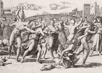 «Η σφαγή των νηπίων», του Marcantonio Raimondi (πηγή: commons.wikimedia.org)