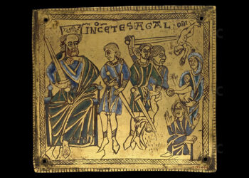 Η Σφαγή των Νηπίων σε έργο του 1150 (περ.) από τη Σαξωνία (πηγή: The Metropolitan Museum of Art)