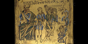 Η Σφαγή των Νηπίων σε έργο του 1150 (περ.) από τη Σαξωνία (πηγή: The Metropolitan Museum of Art)