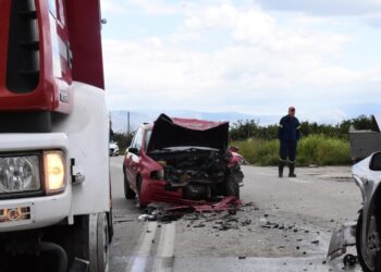 Τροχαίο ατύχημα (φωτ. αρχείου: Eurokinissi/Βασίλης Παπαδόπουλος)