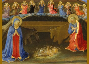 «Η Γέννηση» του αναγεννησιακού ζωγράφου Zanobi Strozzi (πηγή: Metropolitan Museum of Art /commons.wikimedia.org)