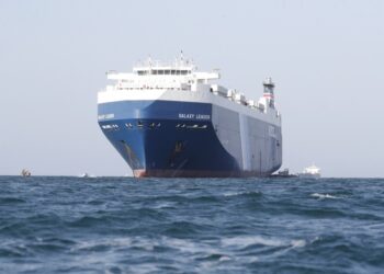 Εμπορικό πλοίο στην Ερυθρά Θάλασσα (φωτ. αρχείου: EPA/Yahya Arhab)