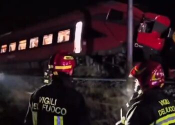Σύγκρουση δύο τρένων στην Ιταλία (φωτ.: Screenshot/ twitter.com/Ddhirajk)