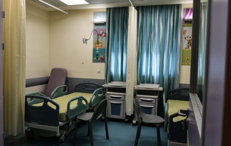 Δωμάτιο στο Νοσοκομείο Παίδων  «Παναγιώτη και Αγλαΐας Κυριακού» (φωτ. αρχείου: EUROKINISSI/Τατιάνα Μπόλαρη)