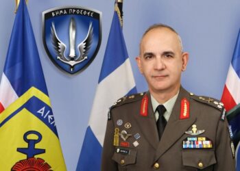 Ο νέος αρχηγός ΓΕΕΘΑ Δημήτριος Χούπης (φωτ.: Γενικό Επιτελείο Στρατού)