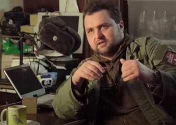 Ο Αντρέι Μορόζοφ, Ρώσος μπλόγκερ και υπέρμαχος του πολέμου στην Ουκρανία (πηγή: Voin Ros / YouTube)
