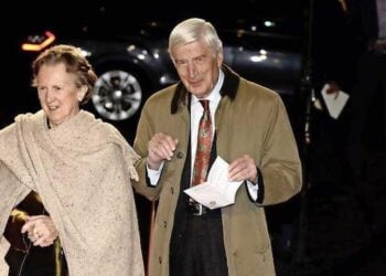 Ο πρώην πρωθυπουργός της Ολλανδίας Ντρις φαν Αχτ και η σύζυγός του Εζενί φαν Αχτ-Κρέκελμπεργκ (φωτ.: telegraaf.nl/ANP/HH)