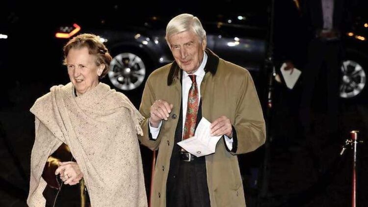Ο πρώην πρωθυπουργός της Ολλανδίας Ντρις φαν Αχτ και η σύζυγός του Εζενί φαν Αχτ-Κρέκελμπεργκ (φωτ.: telegraaf.nl/ANP/HH)