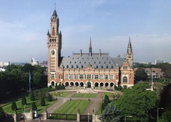 Το Παλάτι της Ειρήνης στη Χάγη, σημερινή έδρα του Διεθνούς Δικαστηρίου (πηγή: el.wikipedia.org)