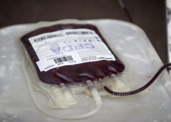 Μονάδα αίματος μετά από αιμοδοσία (φωτ.: ΜΟΤΙΟΝΤΕΑΜ/Ραφαήλ Γεωργιάδης)