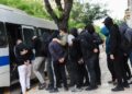 Απολογία στον εισαγγελέα των 64 συλληφθέντων για την υπόθεση του θανάσιμου τραυματισμού του 31χρονου αστυνομικού των ΜΑΤ Γιώργου Λυγγερίδη στου Ρέντη (φωτ.: Eurokinissi / Γιάννης Παναγόπουλος)