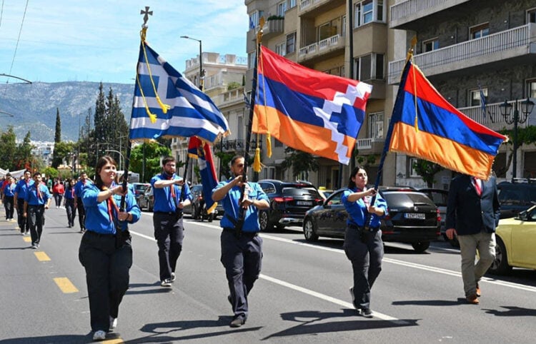 (Φωτ.: facebook / Αρμενική Εθνική Επιτροπή Ελλάδος - Armenian National Committee of Greece)