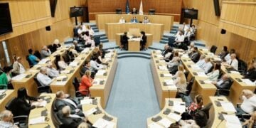 Στιγμιότυπο από παλιότερη συνεδρίαση της κυπριακής Βουλής (φωτ.: Χ/Annita Demetriou)