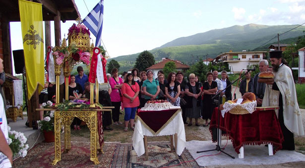 Θυρανοίξια στο παρεκκλήσι της Αγίας Άννας & του Αγίου Ευγένιου του Τραπεζούντιου στο Ροδοχώρι