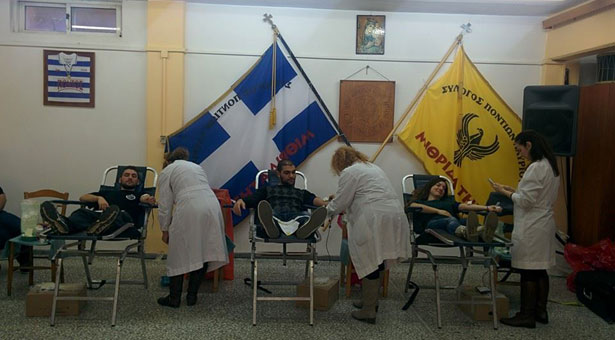 Με μεγάλη προσέλευση η 6η εθελοντική αιμοδοσία της ΕΠΟΝΑ!