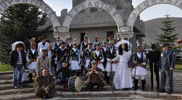 Το ξακουστό έθιμο των Μωμόγερων στα Αλωνάκια Κοζάνης!