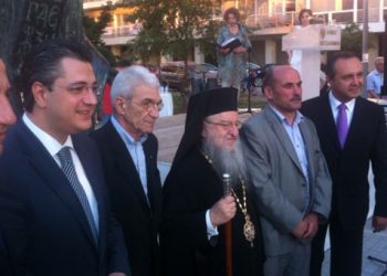 Αποκαλυπτήρια μνημείου των Αγίων Κυρίλλου και Μεθοδίου στη Θεσσαλονίκη