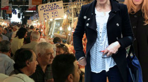 Καλοστημένο ψέμα οι πλούσιες κυρίες που μοιράζουν κρέας στην Βαρβάκειο;