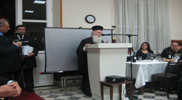 Ο Πατριάρχης Βαρθολομαίος στους ομογενείς Κωνσταντινούπολης