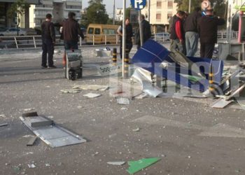 Ισχυρή έκρηξη σε ΑΤΜ στον Άλιμο