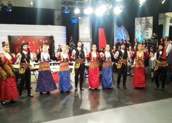 Σείστηκε το στούντιο του E tv από τον Σύλλογο Ποντίων Αγ.Βαρβάρας