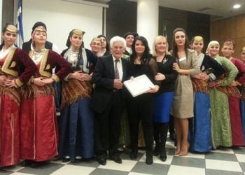 Εντυπωσίασε ο Σύλλογος Ποντίων Αγ. Βαρβάρας στην κοπή πίτας της Unesco