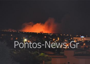 Φωτιά τώρα στην Βαρυμπόμπη