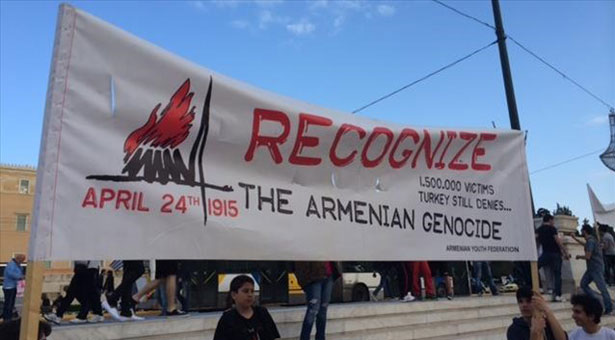 Ψήφισμα στην Τουρκική Πρεσβεία για την αναγνώριση της γενοκτονίας των Αρμενίων