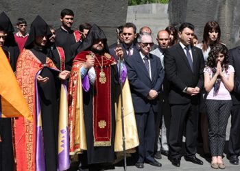 Τελετή μνήμης στην Αρμενία για την Ποντιακή Γενοκτονία. Φωτογραφίες