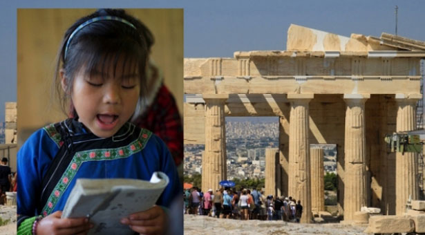Μαθήτρια από την Κίνα συγκινεί με την αγάπη της για την Ελλάδα
