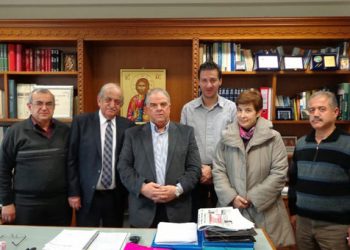 Η Εύξεινος Λέσχη Κοζάνης επισκέφθηκε τον Αντιπεριφερειάρχη!