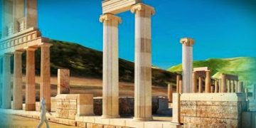 Ξαναστήνουν το Ανάκτορο της Βεργίνας
