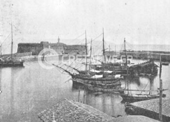 Κρήτη: Το λιμάνι του Ηρακλείου το 1898