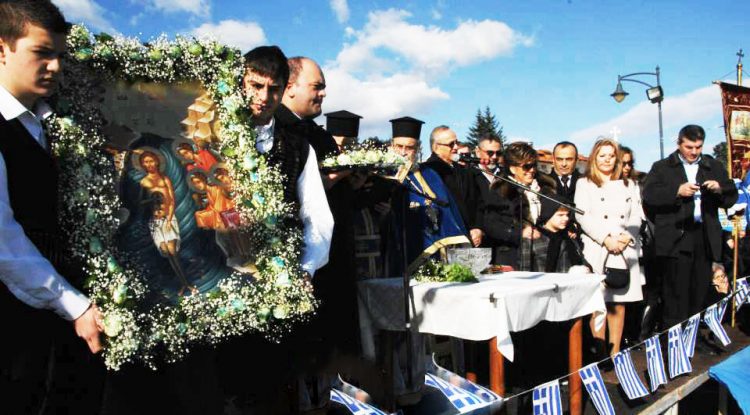 Ο Σύλλογος Ποντίων Μακρυγιάλου συνόδευσε την Αγία Εικόνα