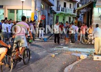 23χρονος τραυματίστηκε σοβαρά σε επεισόδια στο Μεσολόγγι
