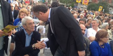 Συνάντηση Μπουτάρη - Καλαφάτη στις εκδηλώσεις Μνήμης στην Θεσσαλονίκη. Τι είπαν;