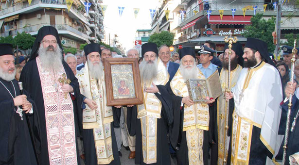 Η Νίκαια υποδέχθηκε την εικόνα της Παναγίας Σουμελά - Όλα όσα έγιναν χθες. Φωτογραφίες
