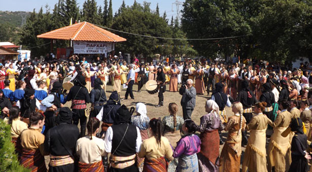 Κοσμοσυρροή στα Παρχάρια του Πόντου στον Λαγκαδά