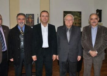 Συνάντηση του Θεόδωρου Καράογλου με το Δ.Σ της Παμποντιακής Ομοσπονδίας Ελλάδος