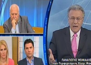 Ο Παναγιώτης Ψωμιάδης λυγίζει μπροστά στην κάμερα