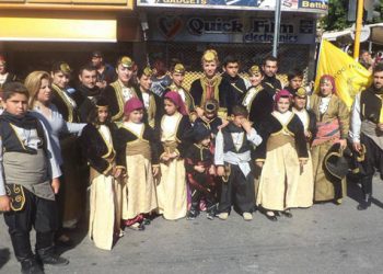 Ο Σύλλογος Ποντίων Χανίων  στην παρέλαση της 28ης Οκτωβρίου
