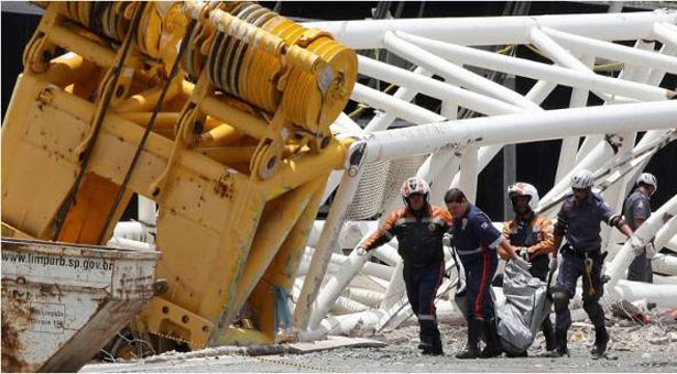Βίντεο από το τραγικό ατύχημα στο γήπεδο της Κορίνθιανς