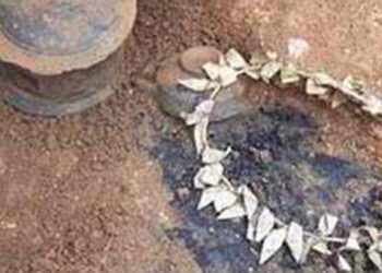 Βρέθηκε χρυσό στεφάνι στο μετρό της Θεσσαλονίκης